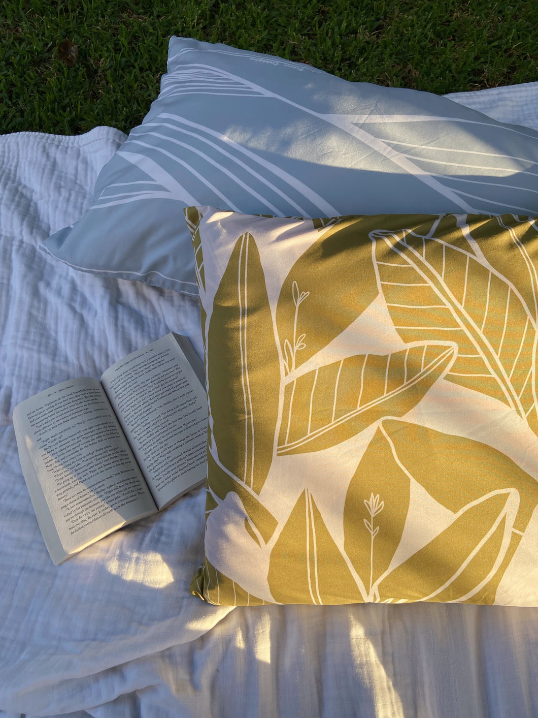 Mohala Olive Pillowcase